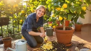 Citronnier qui ne donne rien : enterrez ce déchet de cuisine au pied, il peut le couvrir de fruits