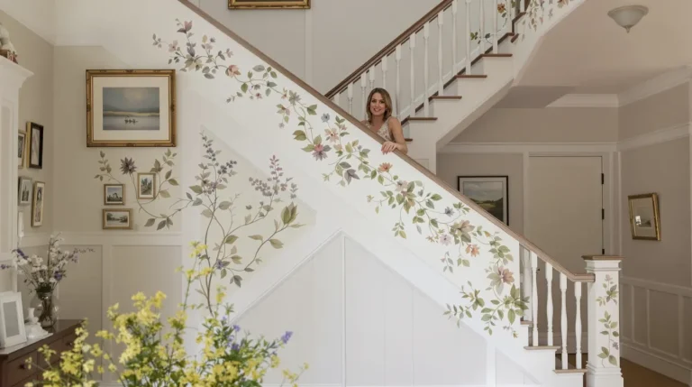 La maison de cette écrivaine, inspirée par les fleurs de la campagne anglaise