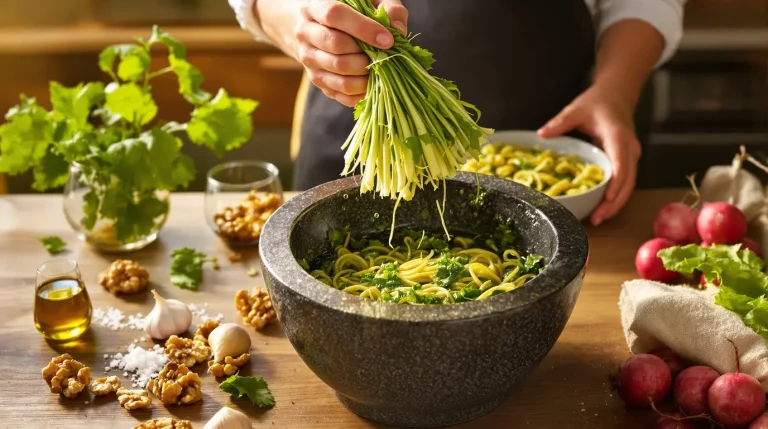 Les anciens ne mettaient jamais de basilic dans leur pesto : voici ce qu’ils utilisaient à la place, gratuit