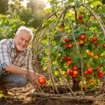 Les anciens ne tuteuraient jamais leurs tomates : cet objet oublié faisait bien mieux le travail