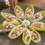 Petites barquettes d’endive au jambon : mon apéritif ultra express prêt en quelques minutes