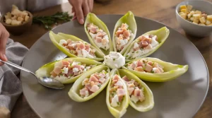 Petites barquettes d’endive au jambon : mon apéritif ultra express prêt en quelques minutes