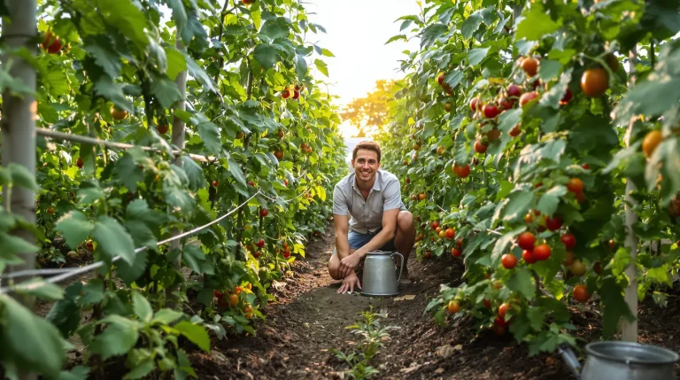 Plantation de tomates : la distance exacte à respecter entre les plants pour bien les faire pousser