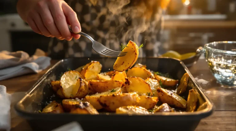Pommes de terre au four : l’astuce simple que j’utilise pour les rendre bien croustillantes à tous les coups