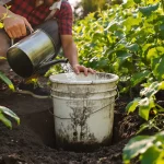 Pourquoi de plus en plus de jardiniers plantent un vieux seau au milieu du potager, voici pourquoi