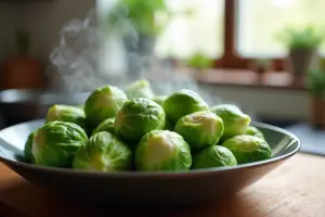 Comment réussir la cuisson des choux de bruxelles à la vapeur facilement