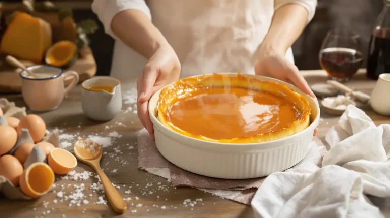 Recette flan aux œufs de nos grand-mère, secret fondant