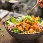 recette poke bowl poulet