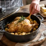 temps de cuisson pintade en cocotte en fonte