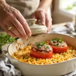 tomates farcies recette de grand-mère avec riz
