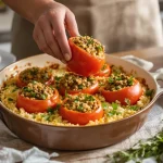 tomates farcies recette de grand-mère avec riz