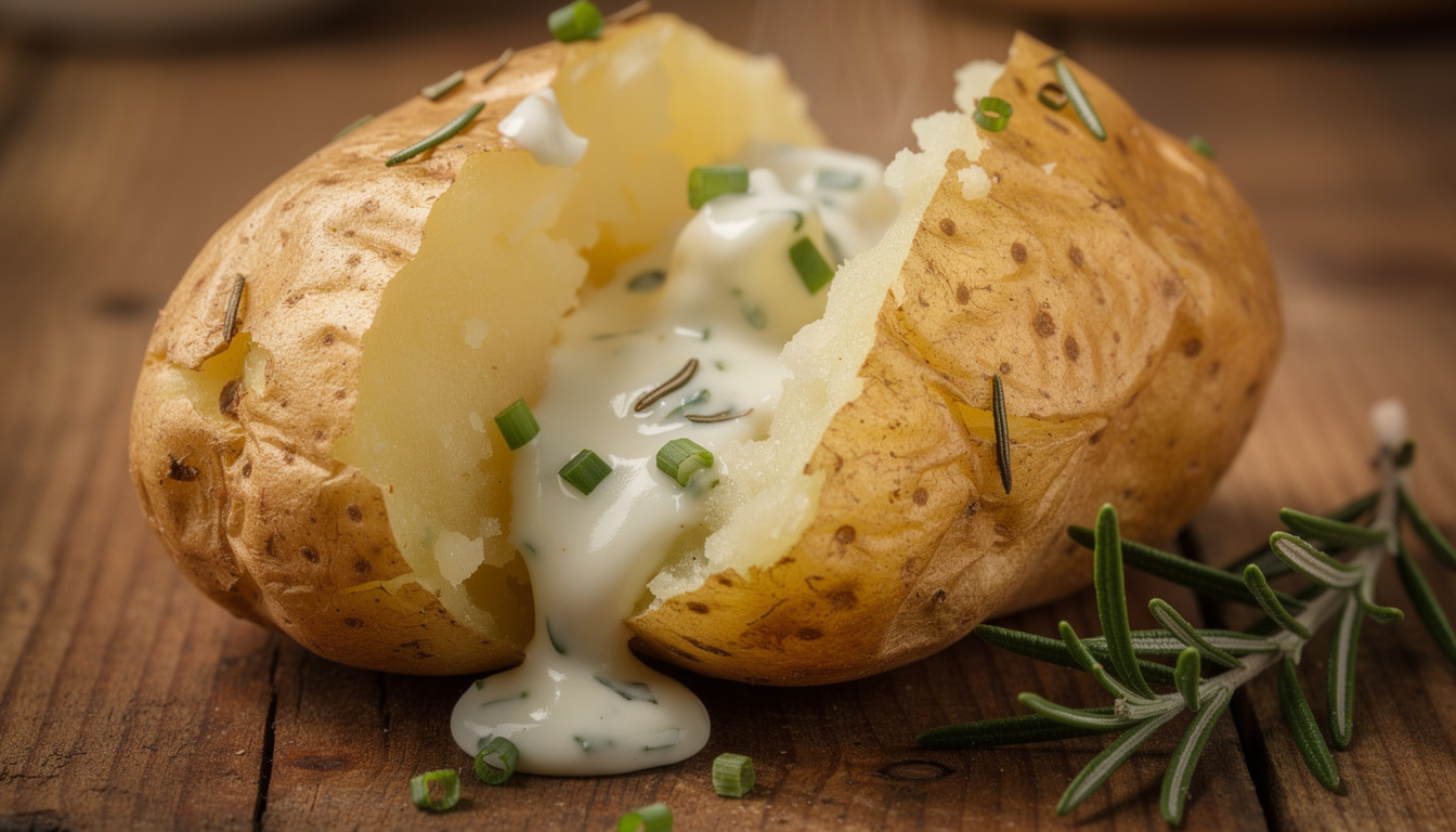 découvrez comment préparer une sauce savoureuse et simple pour sublimer vos pommes de terre au four. une recette facile pour un accompagnement parfait.