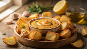 découvrez comment préparer une sauce savoureuse et facile pour sublimer vos pommes de terre au four. astuces et recettes simples pour un accompagnement parfait.