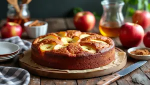 découvrez les astuces de julie andrieu pour réussir un délicieux gâteau aux pommes moelleux et parfumé, parfait pour toutes les occasions.