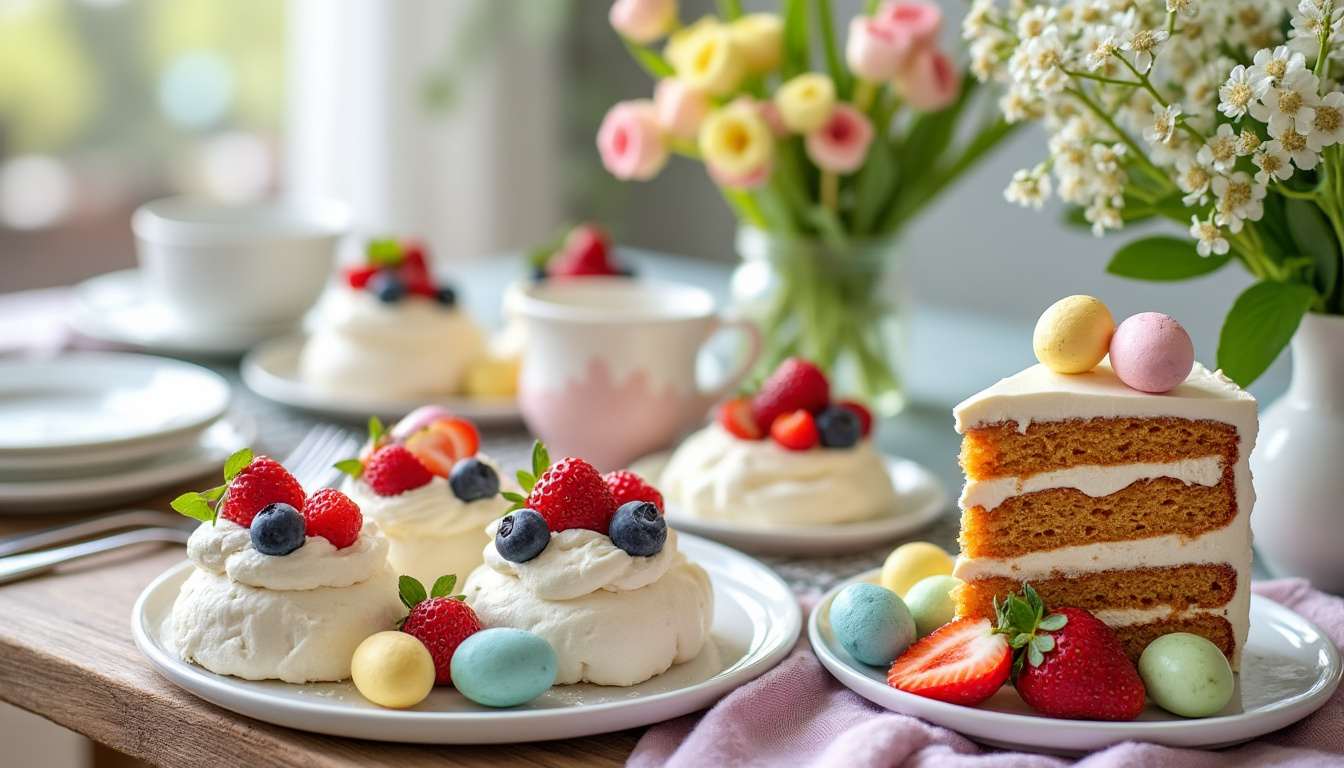 découvrez des recettes de desserts de pâques faciles, rapides et délicieuses à préparer pour régaler toute la famille en un rien de temps.