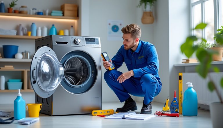 découvrez si vous pouvez coucher votre machine à laver sans risque et apprenez les précautions à prendre pour éviter d'endommager votre appareil.
