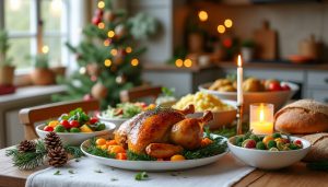 découvrez des idées simples et rapides pour un repas de noël convivial, parfait pour toute la famille. recettes faciles à réaliser pour un festin réussi sans stress.