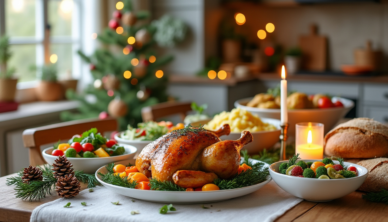 Repas de noël simple : idées faciles et rapides pour toute la famille découvrez des idées simples et rapides pour un repas de noël convivial, parfait pour toute la famille. recettes faciles à réaliser pour un festin réussi sans stress.