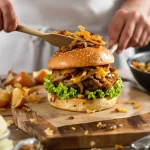 recette oignons caramélisés pour hamburger