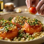 tomates farcies recette de grand-mère avec riz