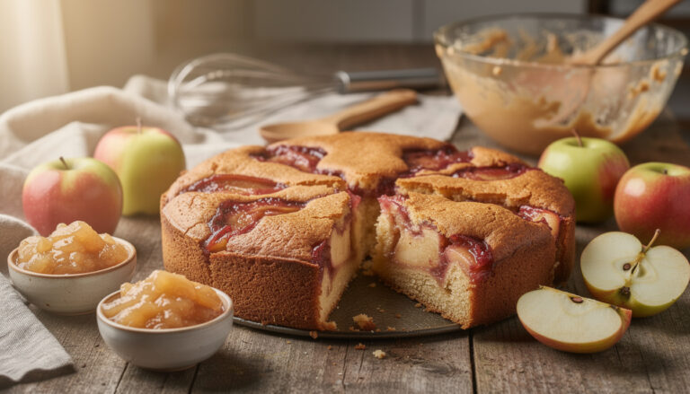 découvrez une recette simple de gâteau à la compote, accompagnée d'astuces faciles pour réussir un dessert moelleux et savoureux à coup sûr.