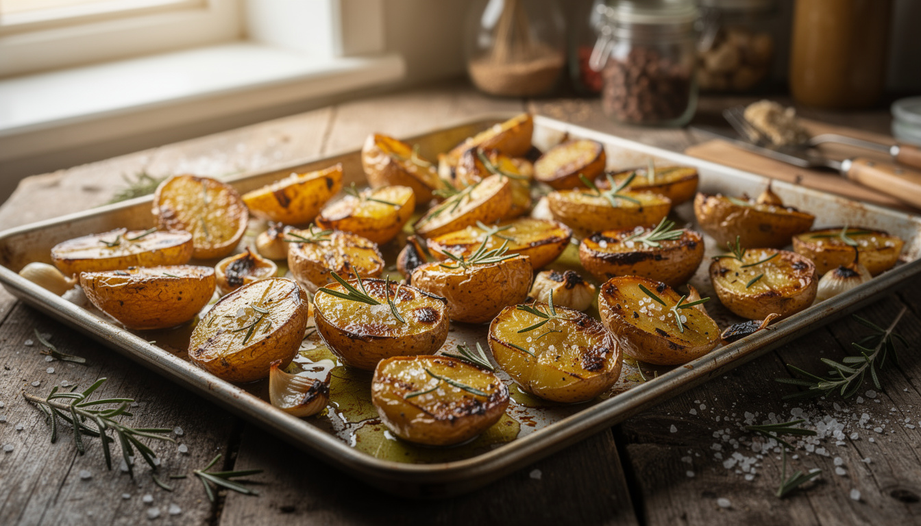 découvrez une recette facile de grenailles au four, parfaite pour un accompagnement savoureux et rapide qui séduira toute la famille.