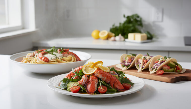 Accueil Recettes faciles et rapides avec du homard déjà cuit